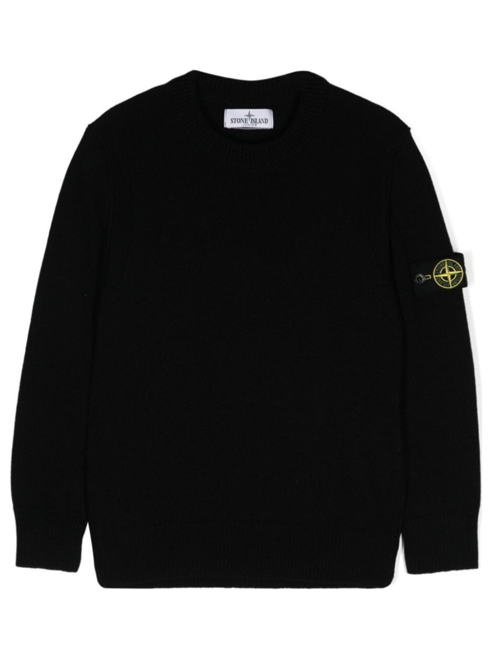Stone Island Junior Compass-badge Ribbed Jumper NWT 3